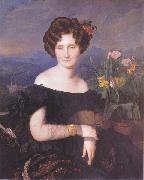 Bildnis Johanna Borckenstein Ferdinand Georg Waldmuller